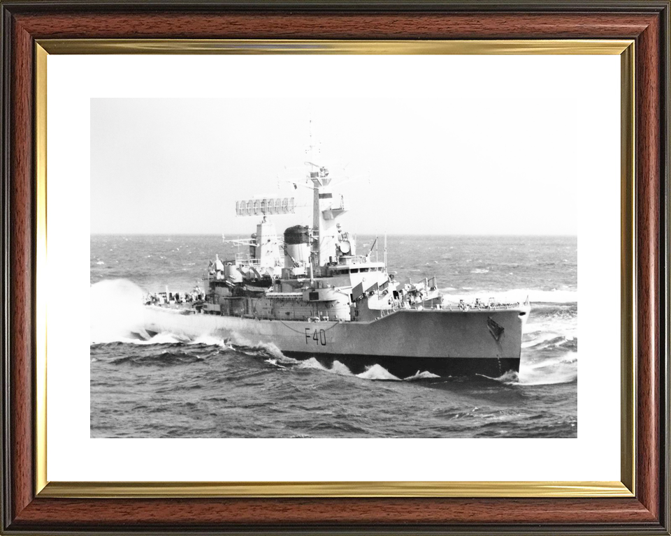 HMS Sirius F40 Leander Class Frigate At Sea Photo Print - Posters, Prints, & Visual Artwork - by Hampshire Prints (image 8 of 9)