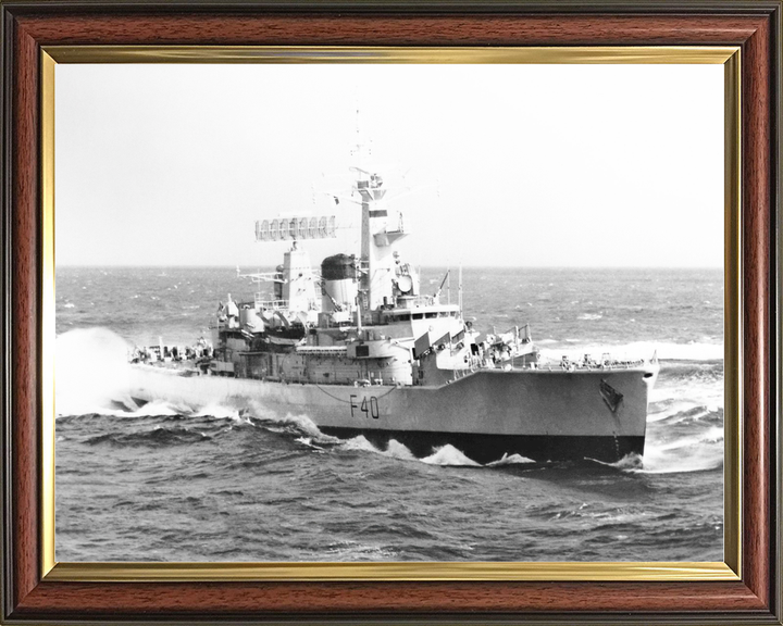 HMS Sirius F40 Leander Class Frigate At Sea Photo Print - Posters, Prints, & Visual Artwork - by Hampshire Prints (image 9 of 9)