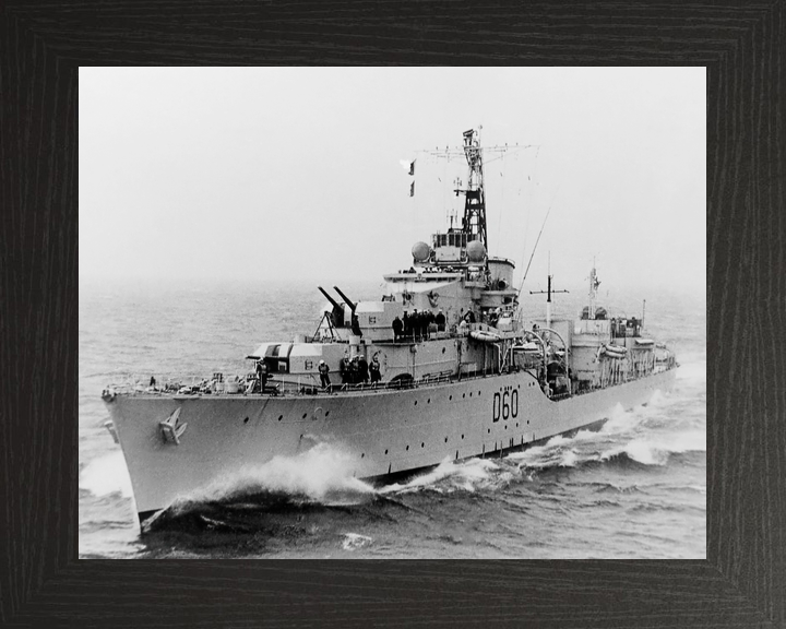 HMS Sluys D60 Battle Class Destroyer 1946 Photo Print - Posters, Prints, & Visual Artwork - by Hampshire Prints (image 3 of 9)