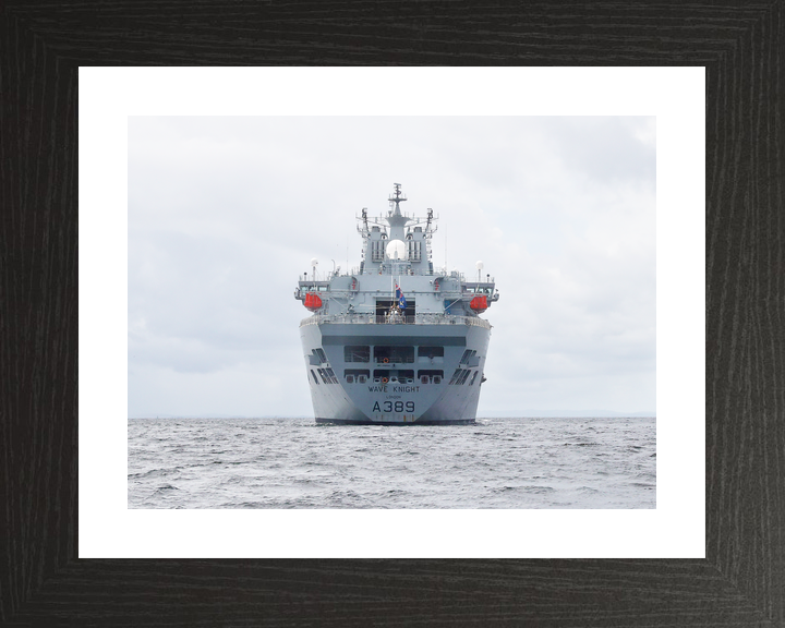 RFA Wave Knight A389 Wave Class Tanker June 2017 Stern View
