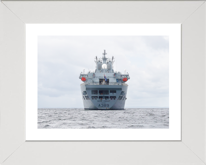 RFA Wave Knight A389 Wave Class Tanker June 2017 Stern View