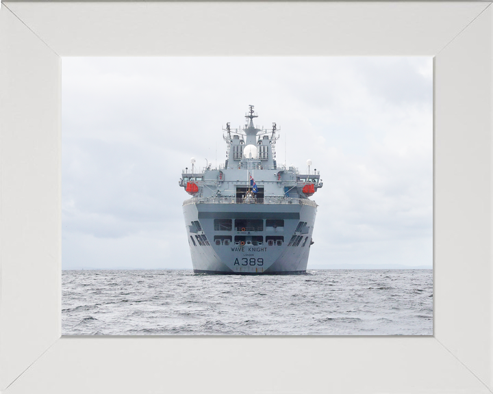 RFA Wave Knight A389 Wave Class Tanker June 2017 Stern View