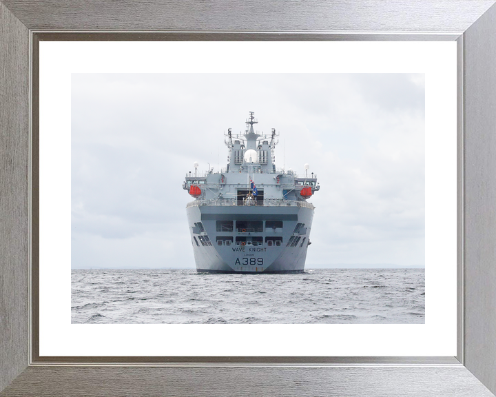 RFA Wave Knight A389 Wave Class Tanker June 2017 Stern View