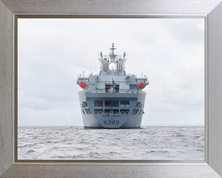 RFA Wave Knight A389 Wave Class Tanker June 2017 Stern View