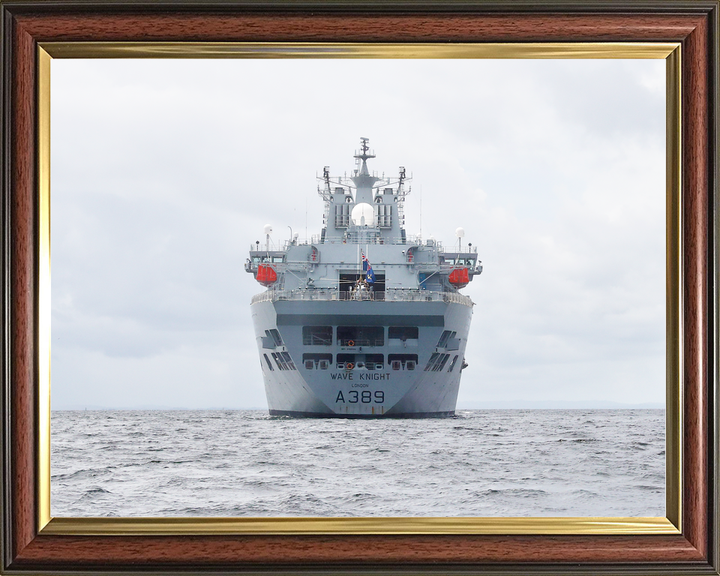 RFA Wave Knight A389 Wave Class Tanker June 2017 Stern View