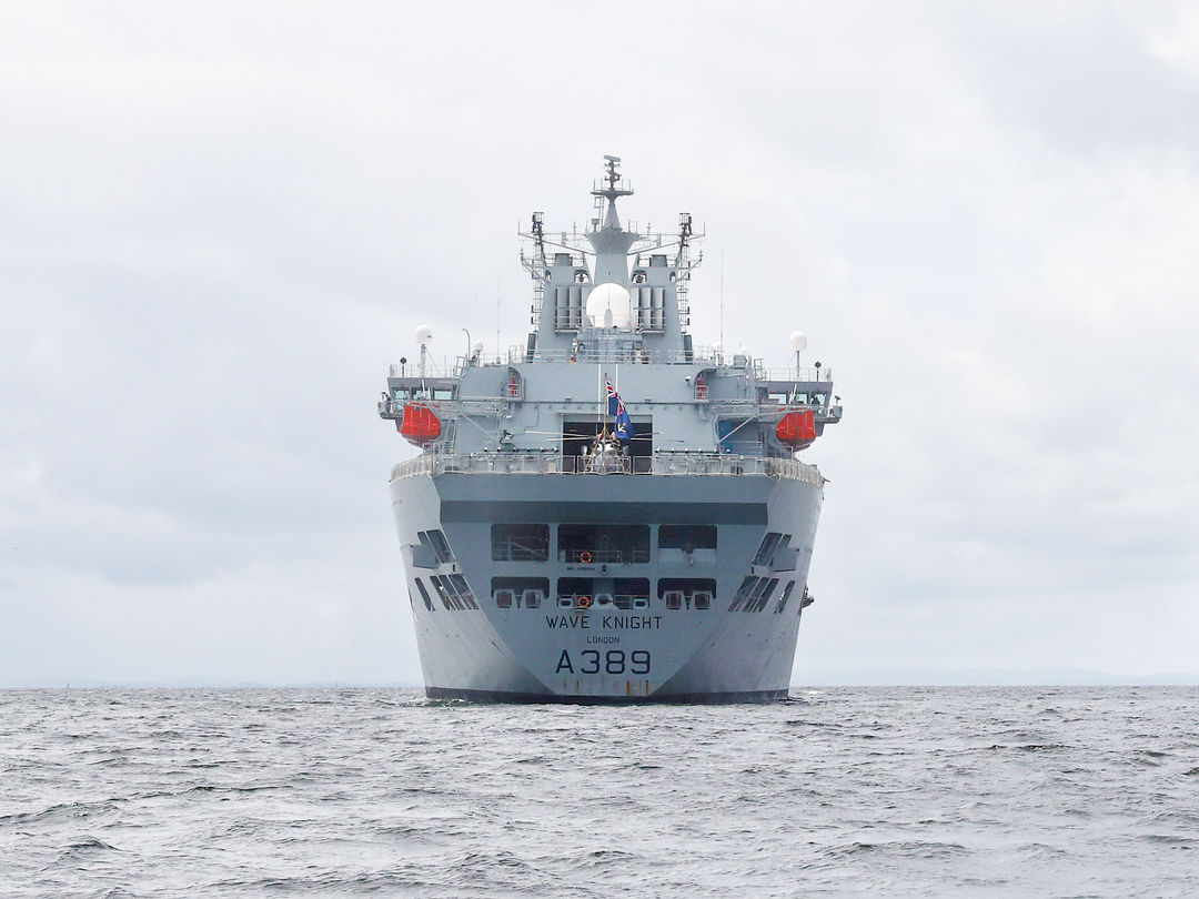 RFA Wave Knight A389 Wave Class Tanker June 2017 Stern View Photo Print - Posters, Prints, & Visual Artwork - by Hampshire Prints (image 1 of 9)
