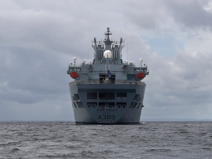 RFA Wave Knight A389 | Photo Print | Framed Print | Wave class | Fleet Tanker | Royal Fleet Auxiliary Hampshire Prints