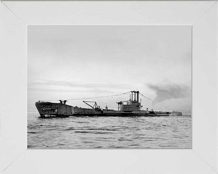 HMS Andrew (P423) Photo Print - Port Side View - Royal Navy Amphion Class Submarine Posters, Prints, & Visual Artwork Hampshire Prints 10 x 8 White Frame No