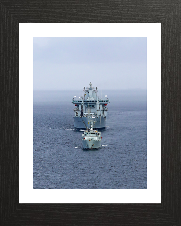 RFA Wave Knight A389 Wave Class Tanker June 2017 Bow View at Sea Photo Print - Posters, Prints, & Visual Artwork - by Hampshire Prints (image 2 of 9)