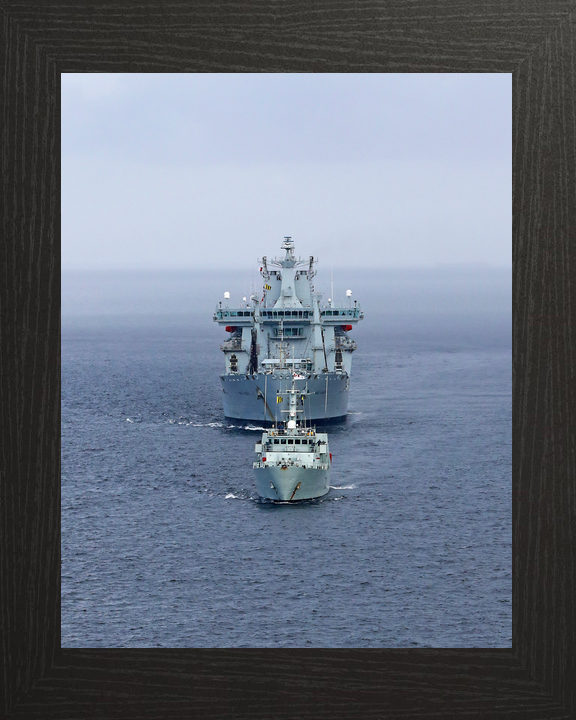 RFA Wave Knight A389 Wave Class Tanker June 2017 Bow View at Sea Photo Print - Posters, Prints, & Visual Artwork - by Hampshire Prints (image 3 of 9)