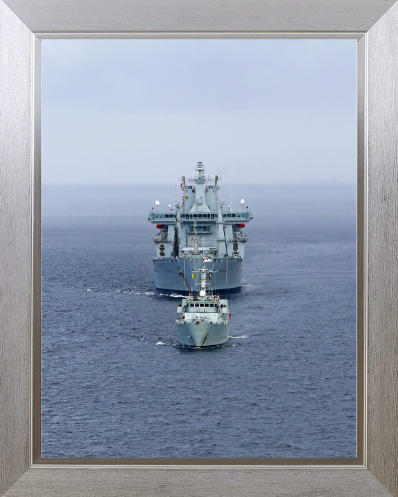 RFA Wave Knight A389 Wave Class Tanker June 2017 Bow View at Sea Photo Print - Posters, Prints, & Visual Artwork - by Hampshire Prints (image 7 of 9)