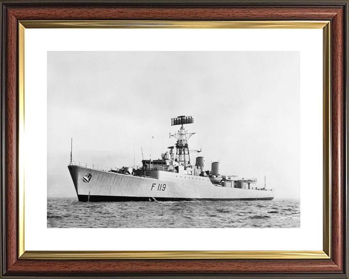 HMS Eskimo (F119) Royal Navy Tribal Class Frigate Low port Side View Photo Print Wall Art Decor - Posters, Prints, & Visual Artwork - by Hampshire Prints (image 8 of 9)