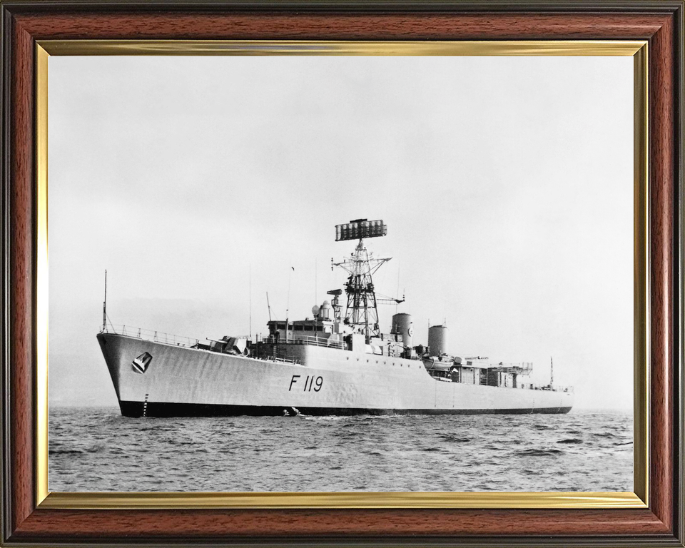 HMS Eskimo (F119) Royal Navy Tribal Class Frigate Low port Side View Photo Print Wall Art Decor - Posters, Prints, & Visual Artwork - by Hampshire Prints (image 9 of 9)