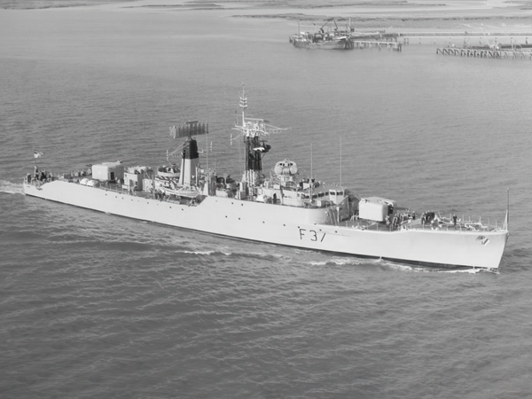 HMS Jaguar F37 Leopard Class Frigate