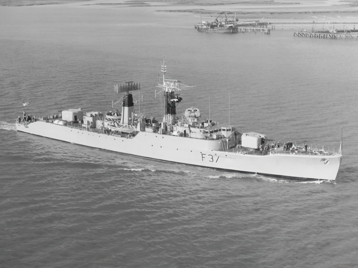 HMS Jaguar F37 Leopard Class Frigate Photo Print - Posters, Prints, & Visual Artwork - by Hampshire Prints (image 1 of 9)