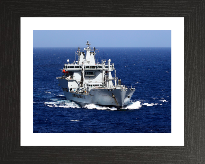 RFA Wave Knight A389 Wave Class Tanker June 2017 RFA Mounts Bay Handover Photo Print - Posters, Prints, & Visual Artwork - by Hampshire Prints (image 2 of 9)