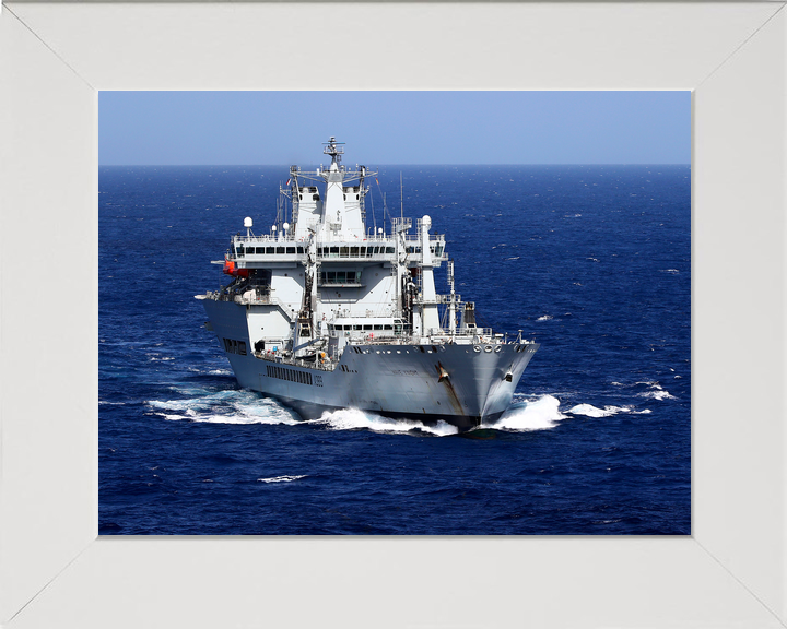 RFA Wave Knight A389 Wave Class Tanker June 2017 RFA Mounts Bay Handover Photo Print - Posters, Prints, & Visual Artwork - by Hampshire Prints (image 5 of 9)