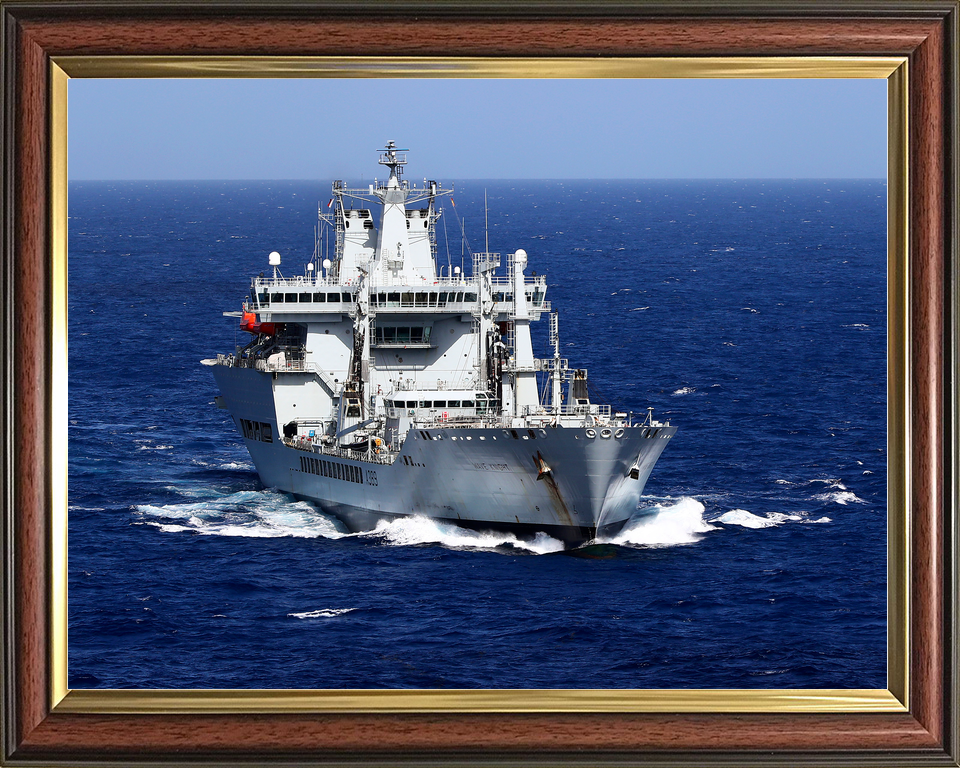 RFA Wave Knight A389 Wave Class Tanker June 2017 RFA Mounts Bay Handover Photo Print - Posters, Prints, & Visual Artwork - by Hampshire Prints (image 9 of 9)