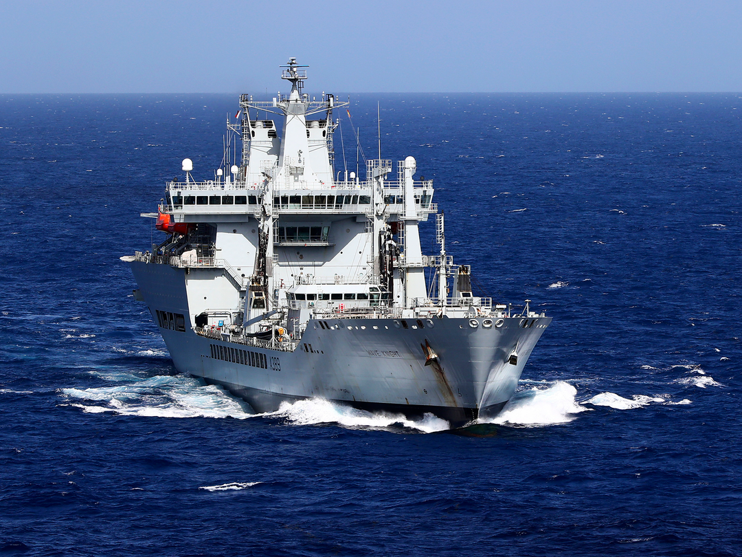 RFA Wave Knight A389 Wave Class Tanker June 2017 RFA Mounts Bay Handover Photo Print - Posters, Prints, & Visual Artwork - by Hampshire Prints (image 1 of 9)