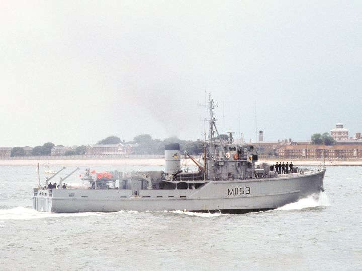 HMS Kedleston M1153 Ton Class Minesweeper June 1987 Photo Print - Posters, Prints, & Visual Artwork - by Hampshire Prints (image 1 of 9)