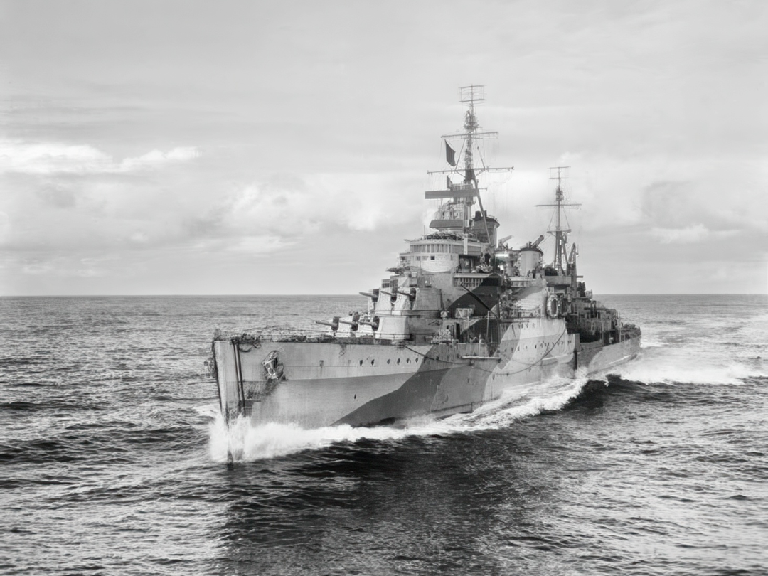 HMS Liverpool C11 Town Class Light Cruiser 1942 Photo Print - Posters, Prints, & Visual Artwork - by Hampshire Prints (image 1 of 9)