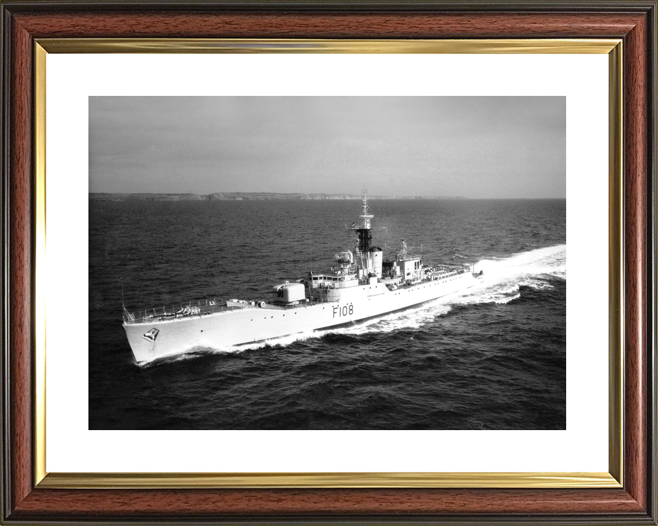 HMS Londonderry F108 Rothesay Class Frigate 1961 Photo Print - Posters, Prints, & Visual Artwork - by Hampshire Prints (image 8 of 9)