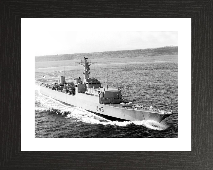 HMS Matapan D43 Battle Class Destroyer 1975 Underway Photo Print - Posters, Prints, & Visual Artwork - by Hampshire Prints (image 2 of 9)