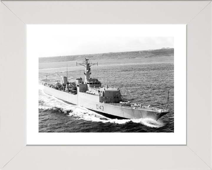 HMS Matapan D43 Battle Class Destroyer 1975 Underway Photo Print - Posters, Prints, & Visual Artwork - by Hampshire Prints (image 4 of 9)
