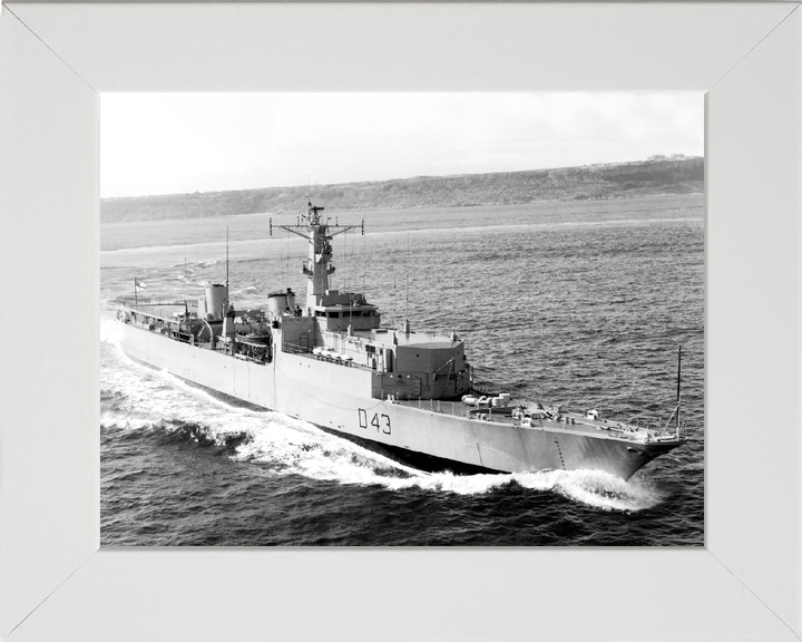 HMS Matapan D43 Battle Class Destroyer 1975 Underway Photo Print - Posters, Prints, & Visual Artwork - by Hampshire Prints (image 5 of 9)