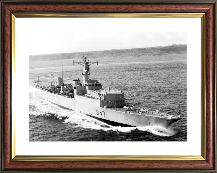 HMS Matapan D43 Battle Class Destroyer 1975 Underway Photo Print - Posters, Prints, & Visual Artwork - by Hampshire Prints (image 8 of 9)