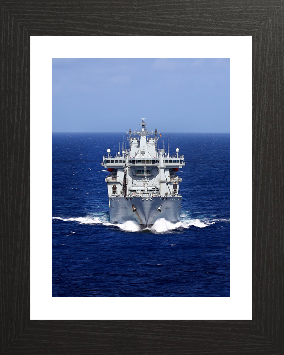 RFA Wave Knight A389 Wave Class Tanker June 2017 Caribbean Bow View Photo Print - Posters, Prints, & Visual Artwork - by Hampshire Prints (image 2 of 9)