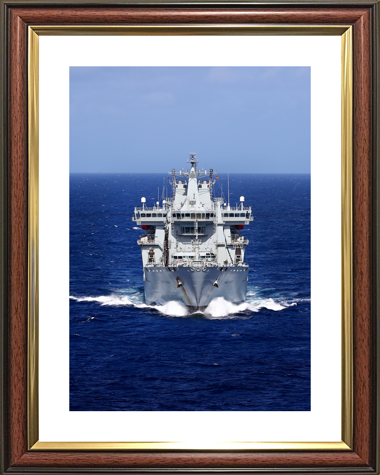RFA Wave Knight A389 Wave Class Tanker June 2017 Caribbean Bow View Photo Print - Posters, Prints, & Visual Artwork - by Hampshire Prints (image 8 of 9)