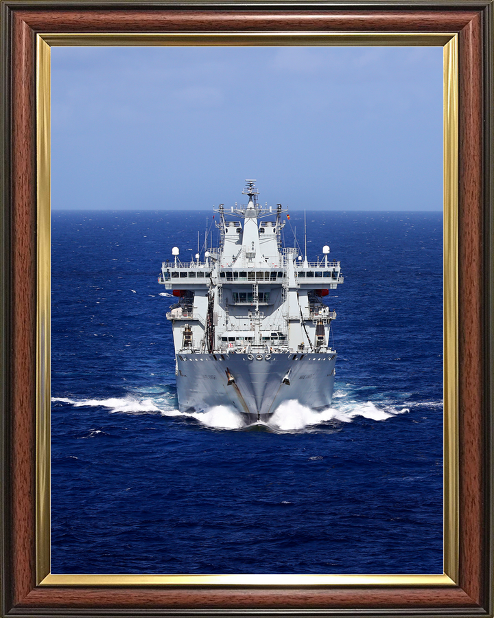 RFA Wave Knight A389 Wave Class Tanker June 2017 Caribbean Bow View Photo Print - Posters, Prints, & Visual Artwork - by Hampshire Prints (image 9 of 9)