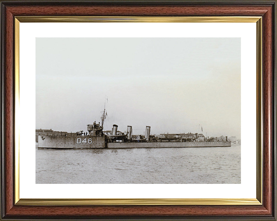 HMS Oracle 1915 | Photo Print | Framed Print | Admiral M Class | destroyer | Royal Navy Hampshire Prints