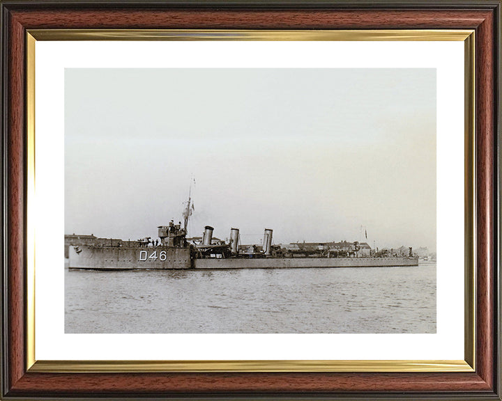HMS Oracle 1915 | Photo Print | Framed Print | Admiral M Class | destroyer | Royal Navy Hampshire Prints