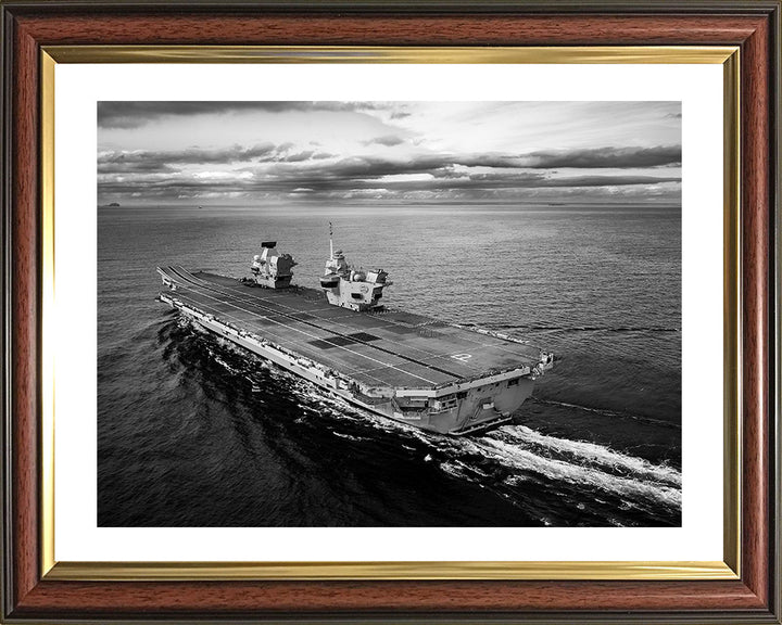HMS Prince of Wales R09 | Photo Print | Framed Print | Queen Elizabeth Class | Aircraft Carrier | Royal Navy Hampshire Prints