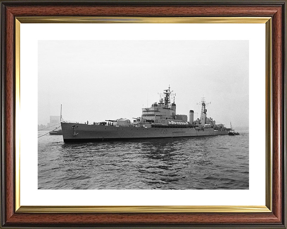 HMS Tiger C20 Royal Navy Tiger class cruiser Photo Print or Framed Print - Hampshire Prints