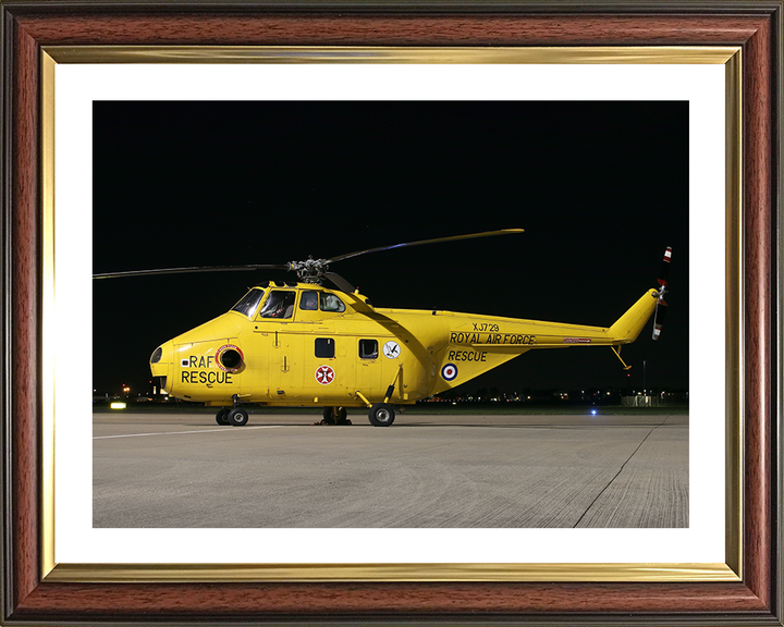 RAF Westland Whirlwind HAR10 Northolt 2022 Photo Print - Royal Air Force Aircraft Posters, Prints, & Visual Artwork Hampshire Prints 10 x 8 Classic Frame Yes