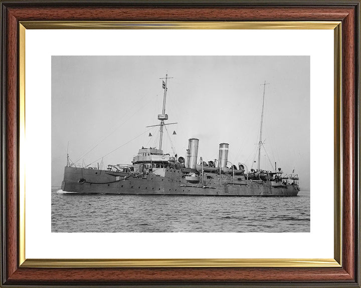 HMS Bonaventure (1892) | Photo Print | Framed Print | Astraea Class | cruiser | Royal Navy Hampshire Prints