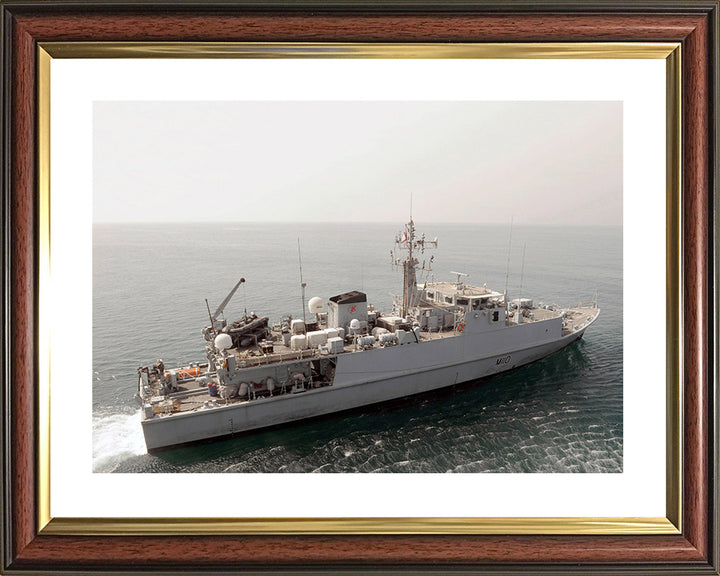 HMS Ramsey M110 | Photo Print | Framed Print | Sandown Class | Minehunter | Royal Navy Hampshire Prints