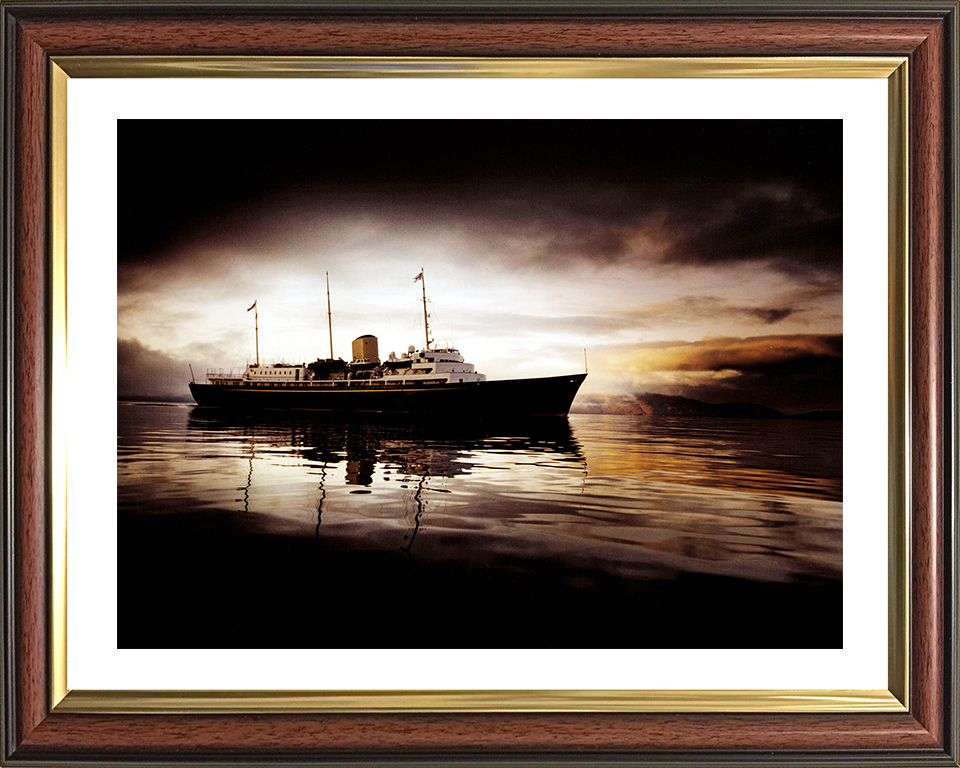 HMY Britannia Photo Print - Faslane 1996 - Royal Navy - Royal Yacht