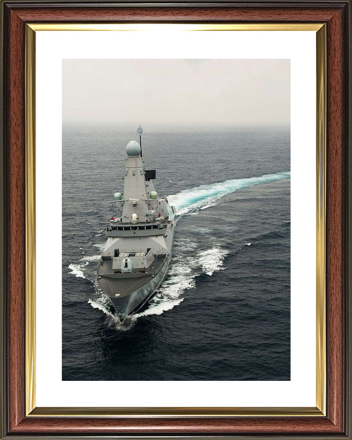 HMS Dauntless D33 Royal Navy Type 45 destroyer Photo Print or Framed Print - Hampshire Prints