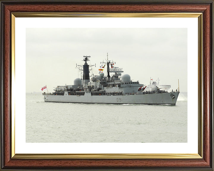 HMS Nottingham D91 | Photo Print | Framed Print | Poster | Type 42 | Destroyer | Royal Navy Hampshire Prints