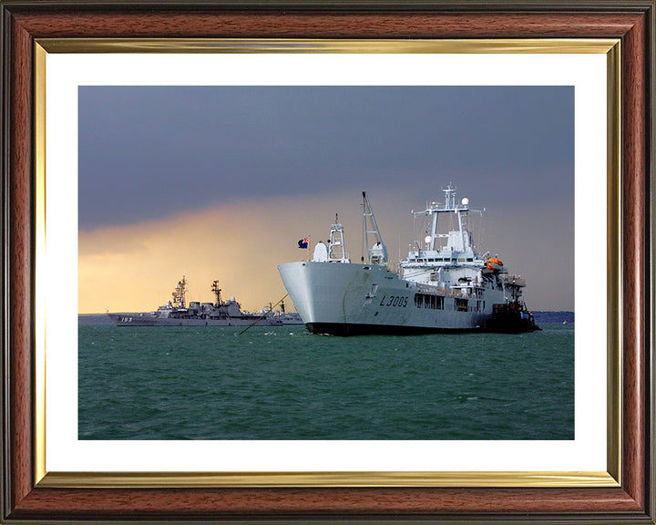 RFA Sir Galahad L3005 | Photo Print | Framed Print | Round Table Class | Royal Fleet Auxiliary Hampshire Prints