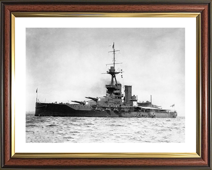 HMS Marlborough (1912) | Photo Print | Framed Print | Iron Duke Class | Battleship | Royal Navy Hampshire Prints