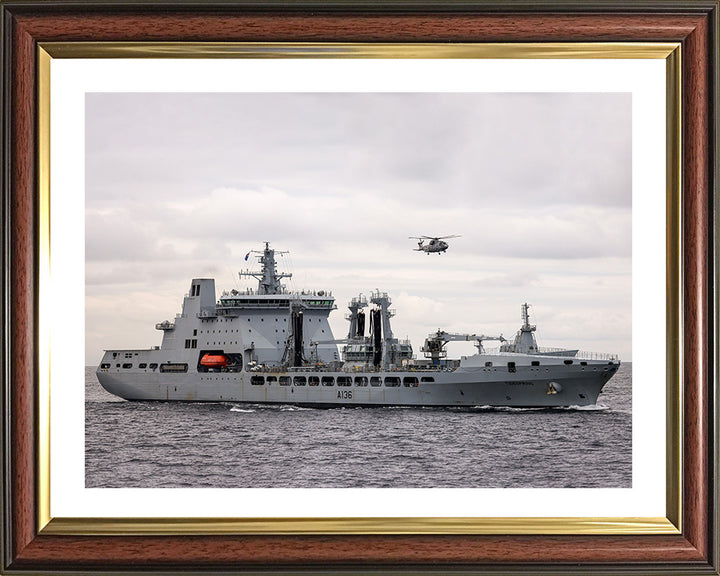 RFA Tidespring A136 | Photo Print | Framed Print | Tide class | Tanker | Royal Fleet Auxiliary Hampshire Prints