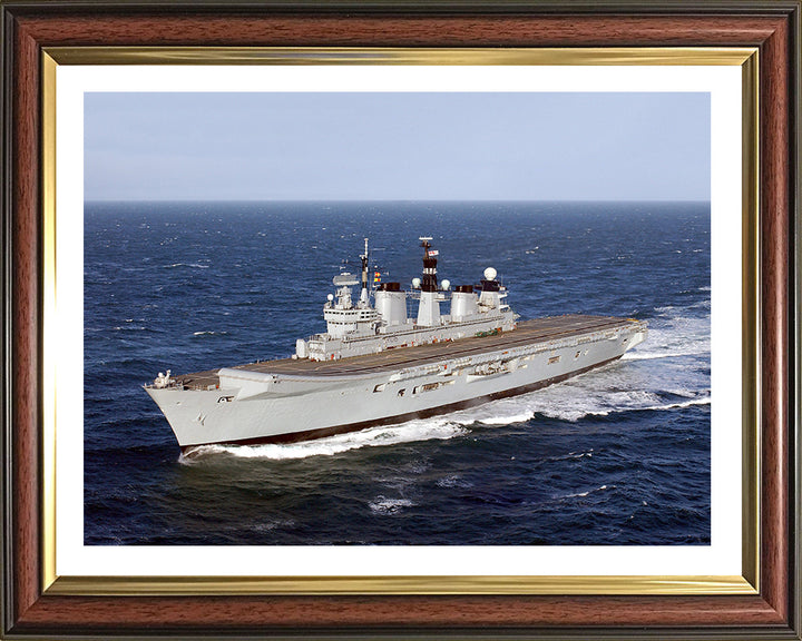 HMS Illustrious R06 | Photo Print | Framed Print | Invincible Class | Aircraft Carrier | Royal Navy Hampshire Prints