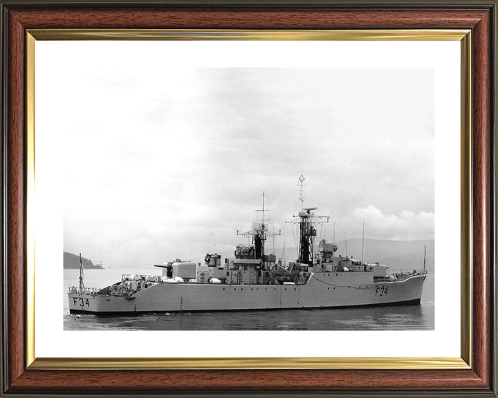 HMS Puma F34 Royal Navy Leopard class Frigate Photo Print or Framed Print - Hampshire Prints