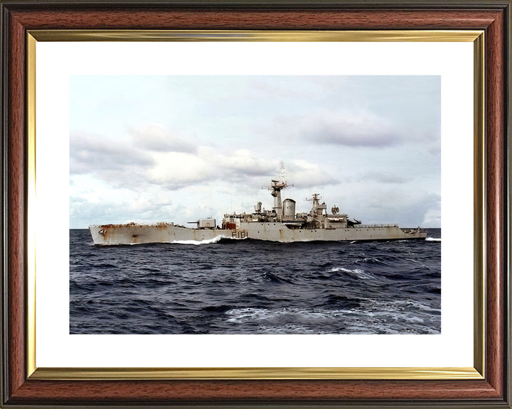 HMS Yarmouth F101 | Photo Print | Framed Print | Rothesay Class | Frigate | Royal Navy Hampshire Prints
