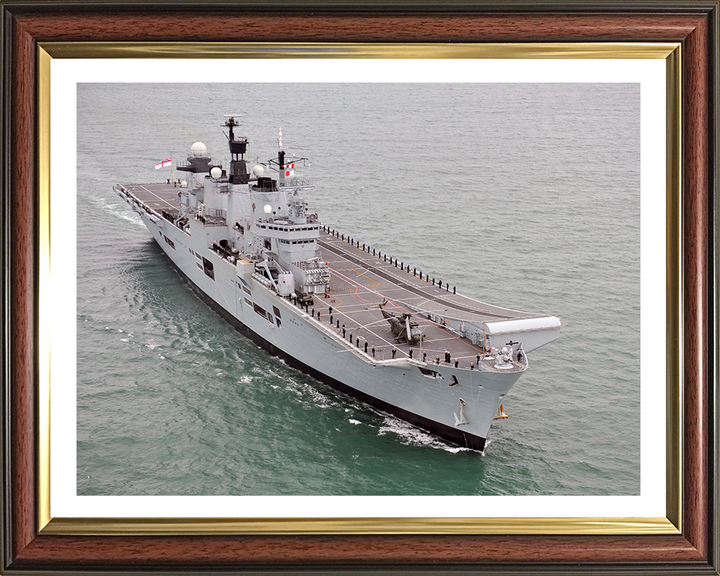 HMS Illustrious R06 | Photo Print | Framed Print | Invincible Class | Aircraft Carrier | Royal Navy Hampshire Prints